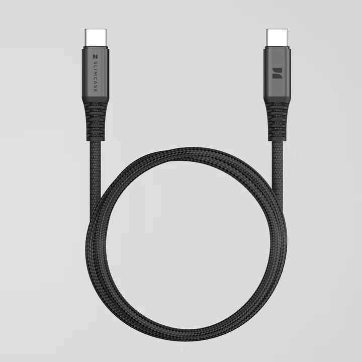 Slimcase USB-C-C Fast Charging Cable 100W - Default Title - Slimcase.co