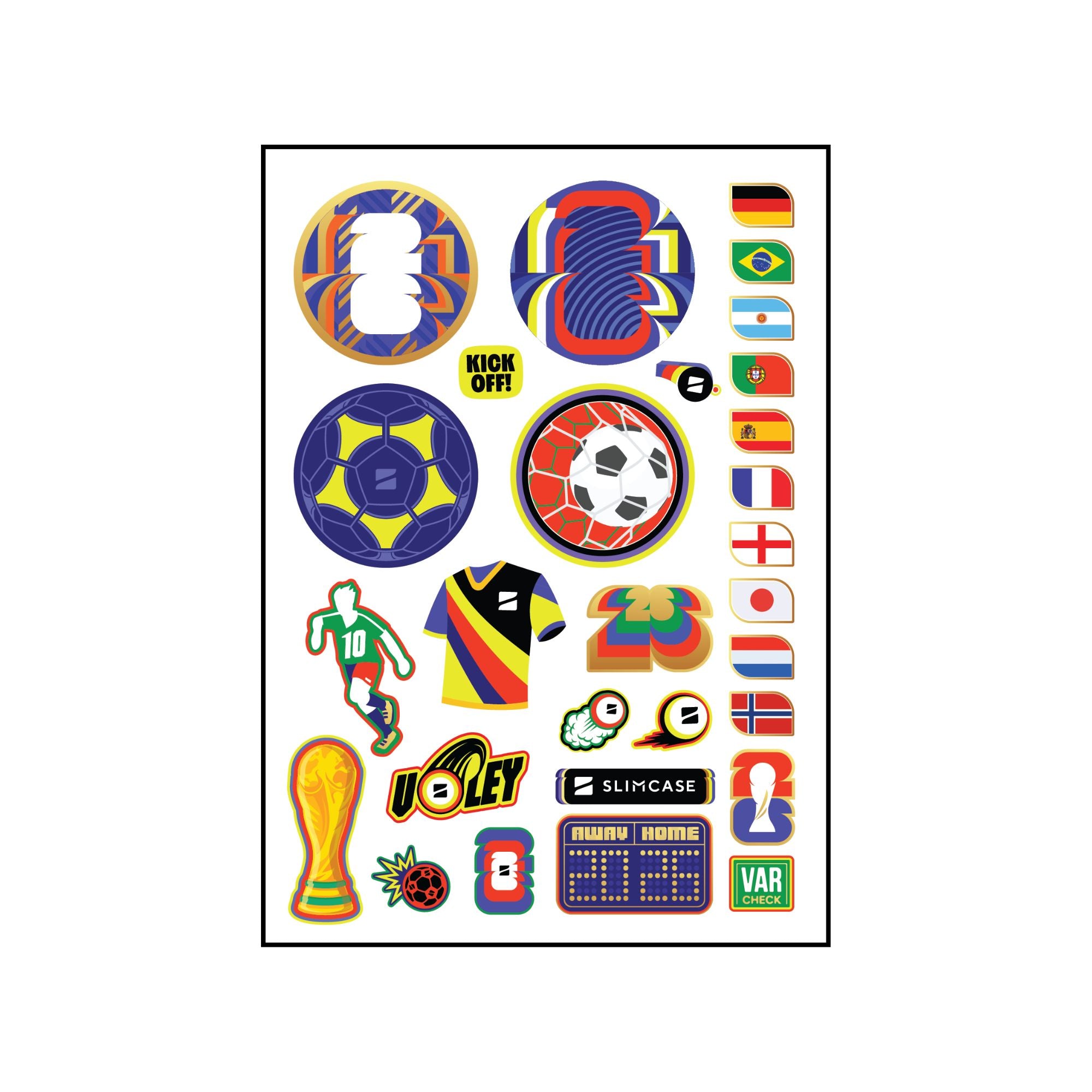 Slimcase World Cup Sticker 2026
