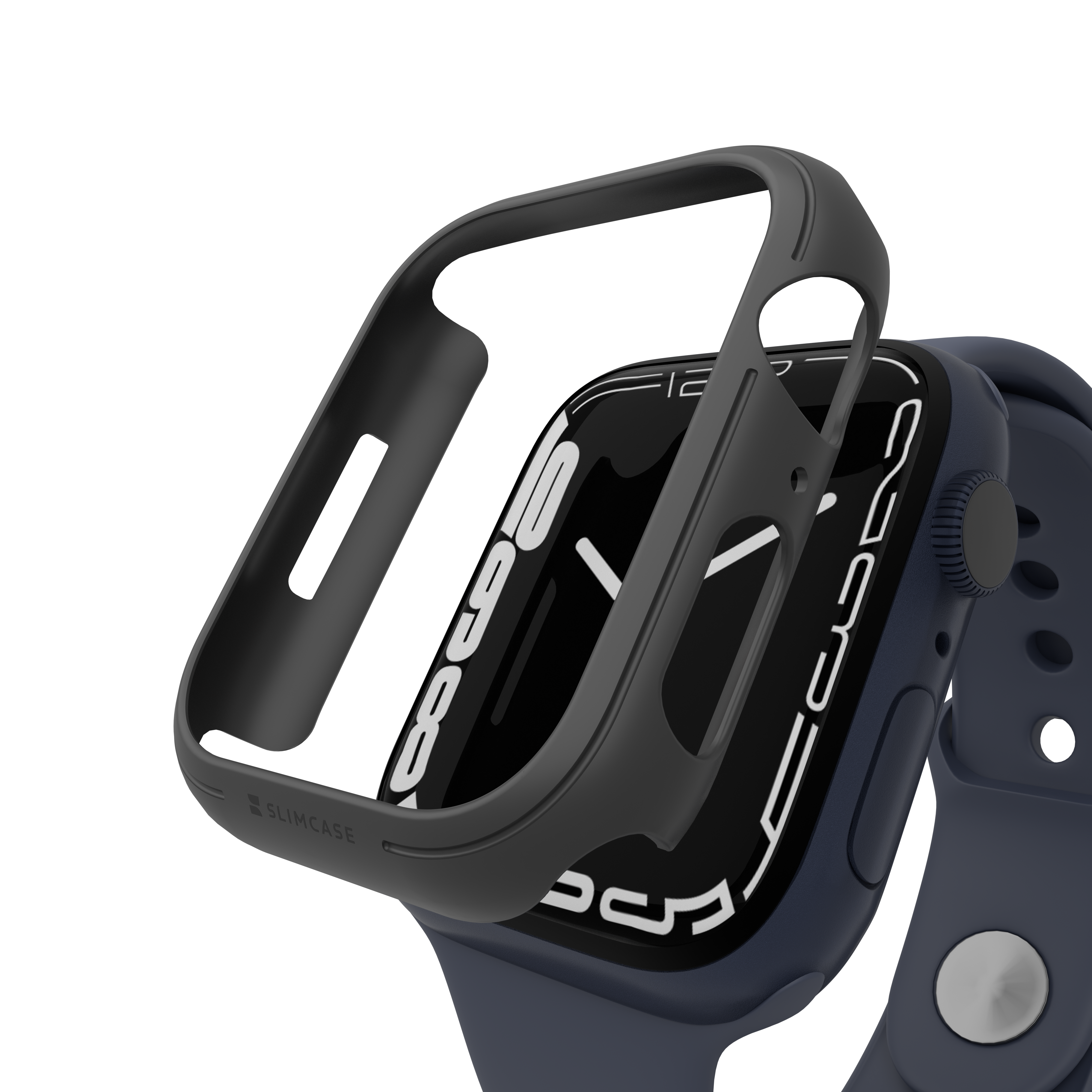Slimcase for Apple Watch Series 7 / 8 / 9 - Matte Black / 41 mm - Slimcase.co