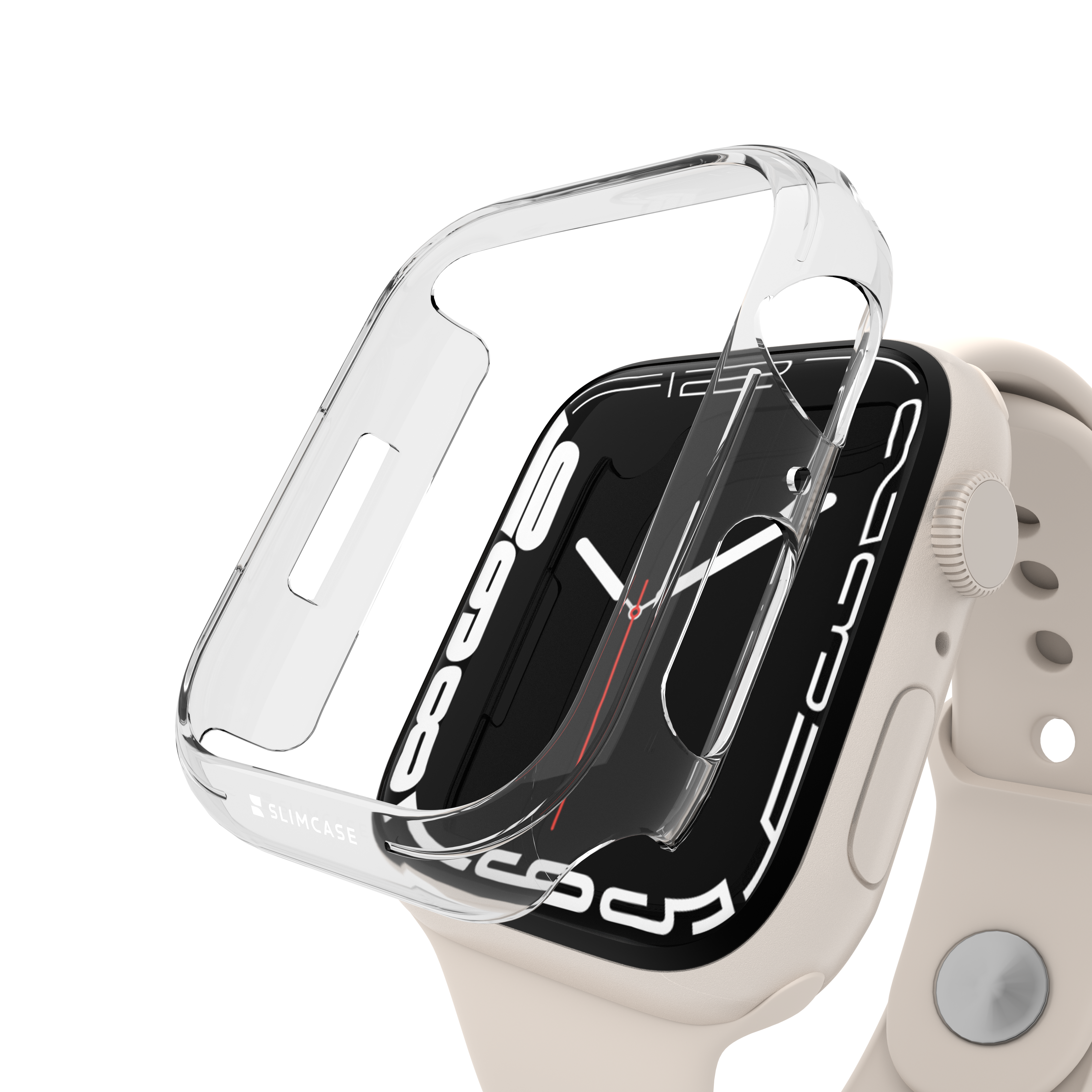 Slimcase for Apple Watch Series 7 / 8 / 9 - Transparent / 41 mm - Slimcase.co