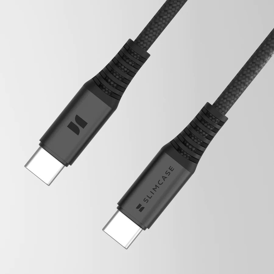 Slimcase USB-C-C Fast Charging Cable 100W - Default Title - Slimcase.co