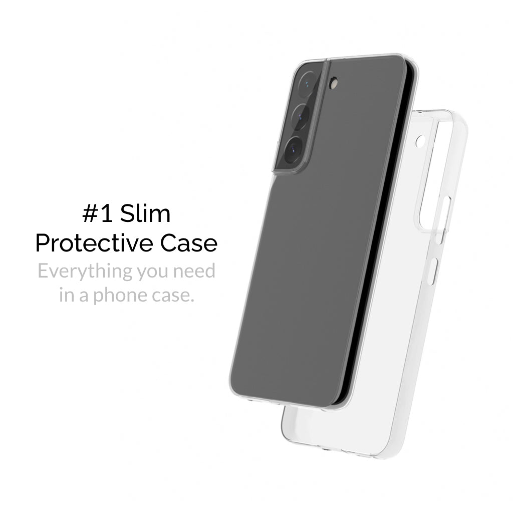 Slimcase for Galaxy S22 Plus - Classic - Transparent - Slimcase.co