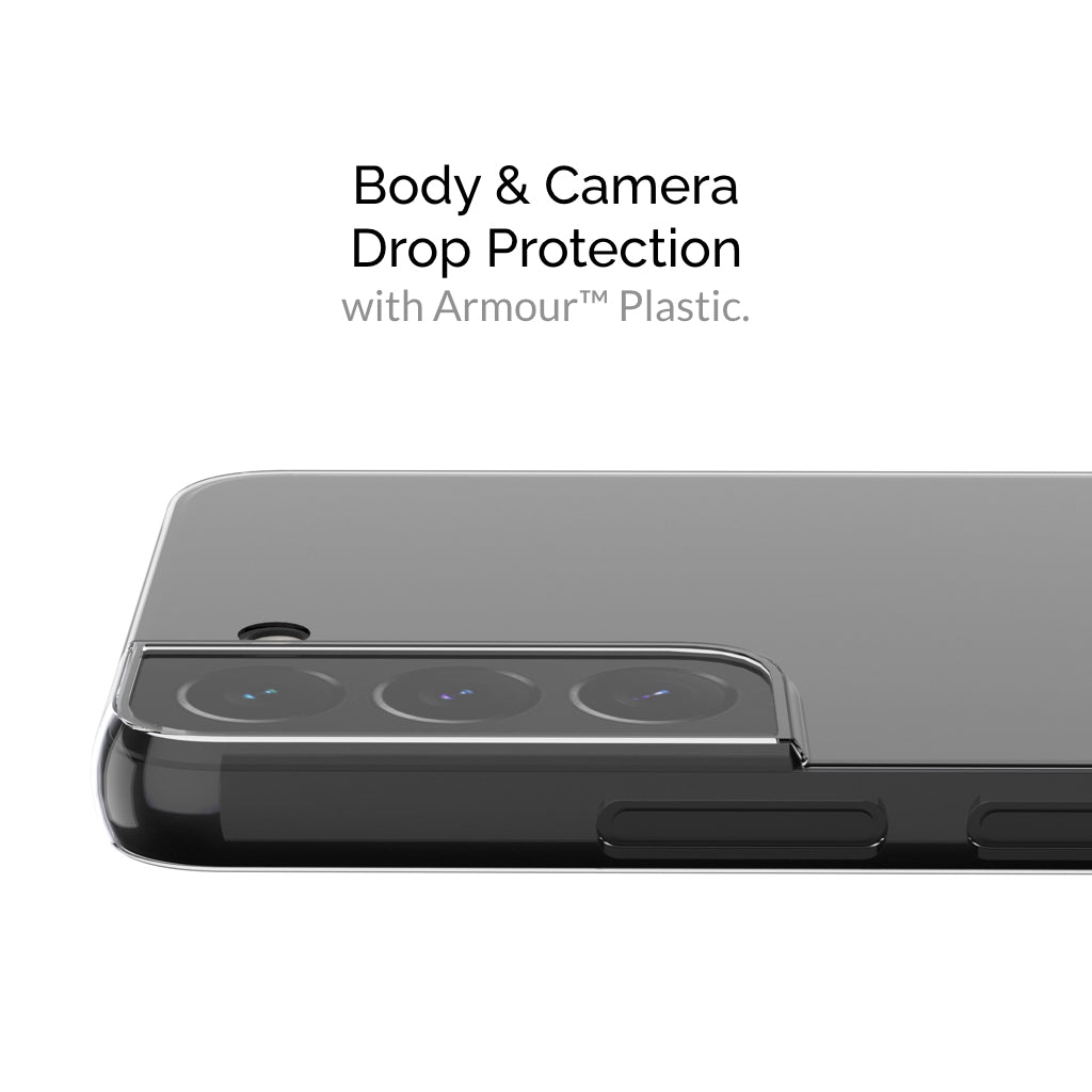 Slimcase for Galaxy S22 Plus - Classic - Transparent - Slimcase.co