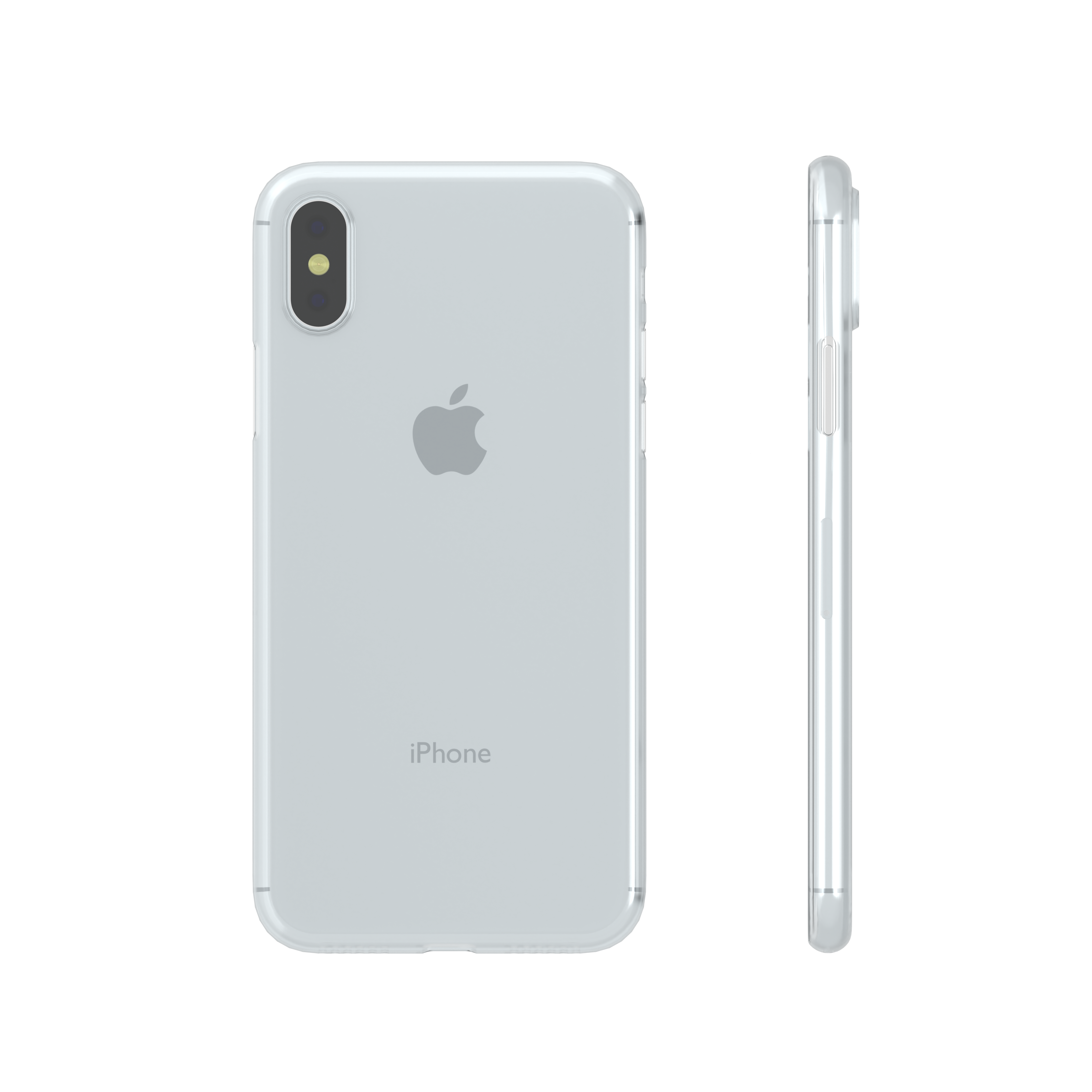 Slimcase for iPhone XS - Classic - Transparent - Slimcase.co