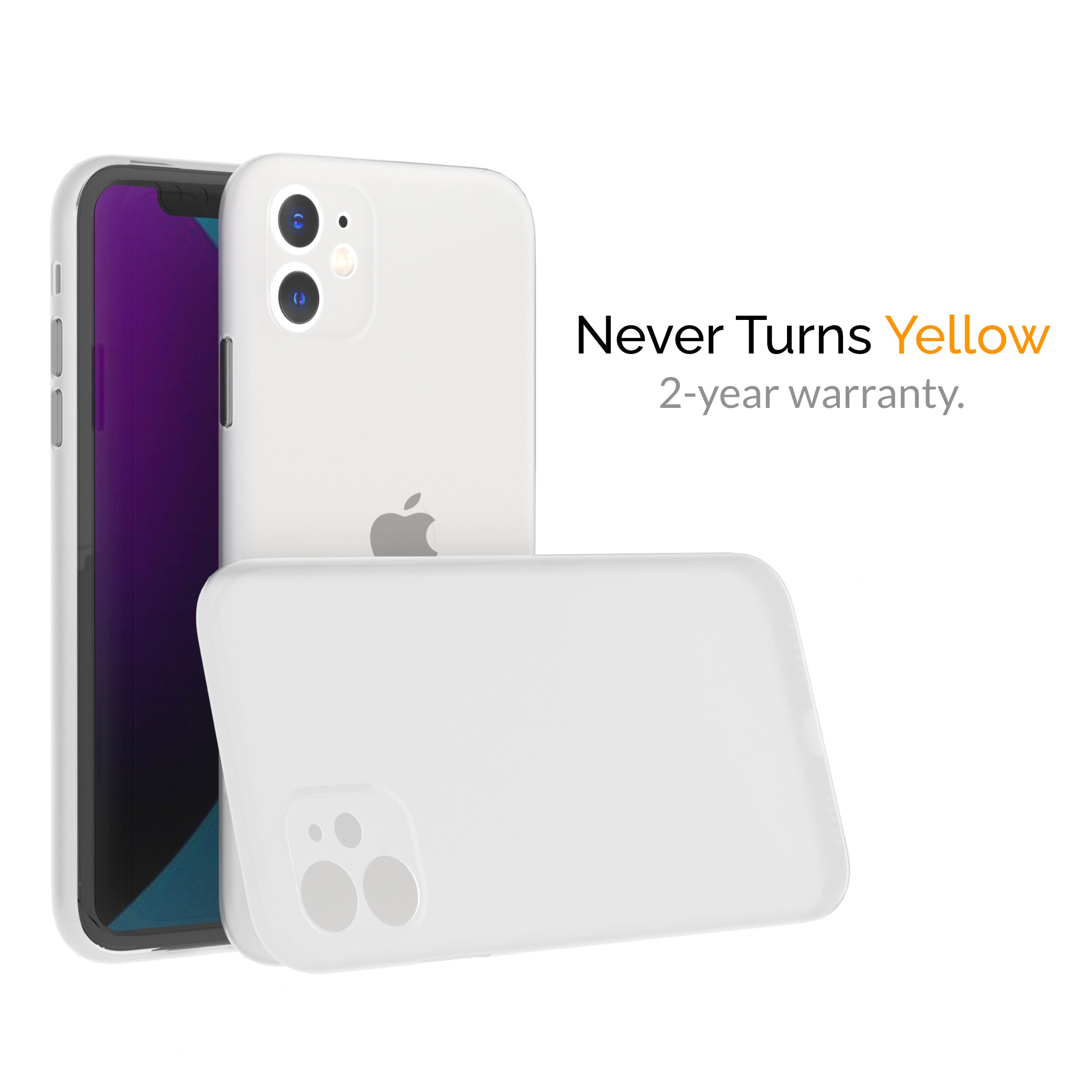Slimcase for iPhone 11 - Classic - Transparent - Slimcase.co