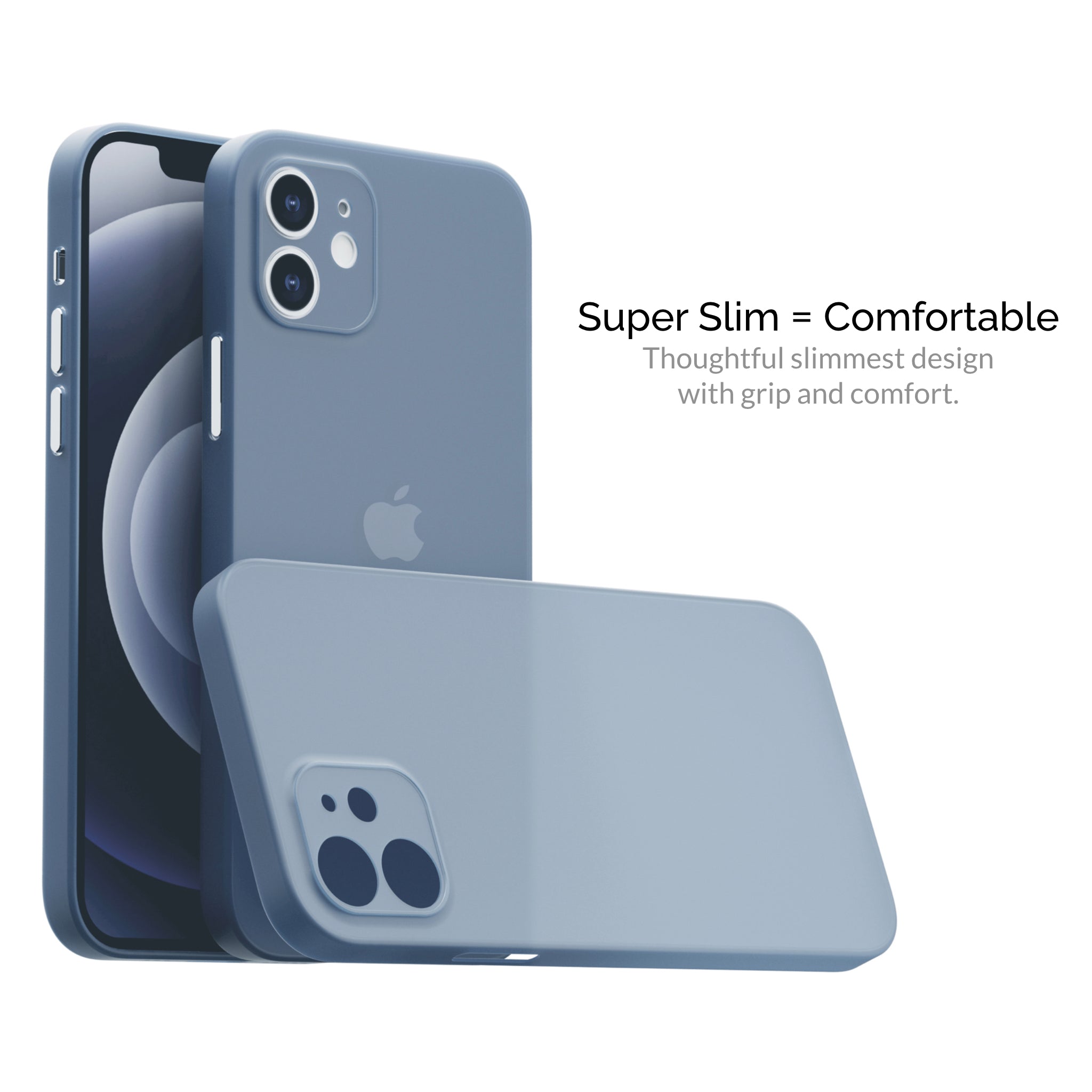 Slimcase for iPhone 12 Mini - Classic - Transparent - Slimcase.co