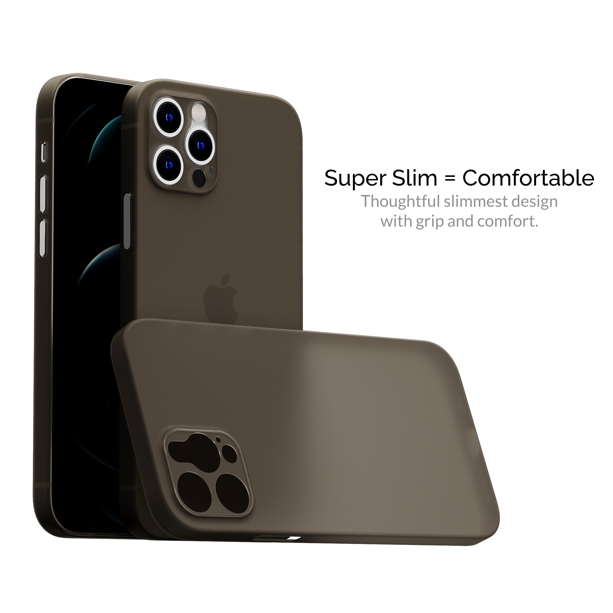 Slimcase for iPhone 12 Pro - Classic - Transparent - Slimcase.co