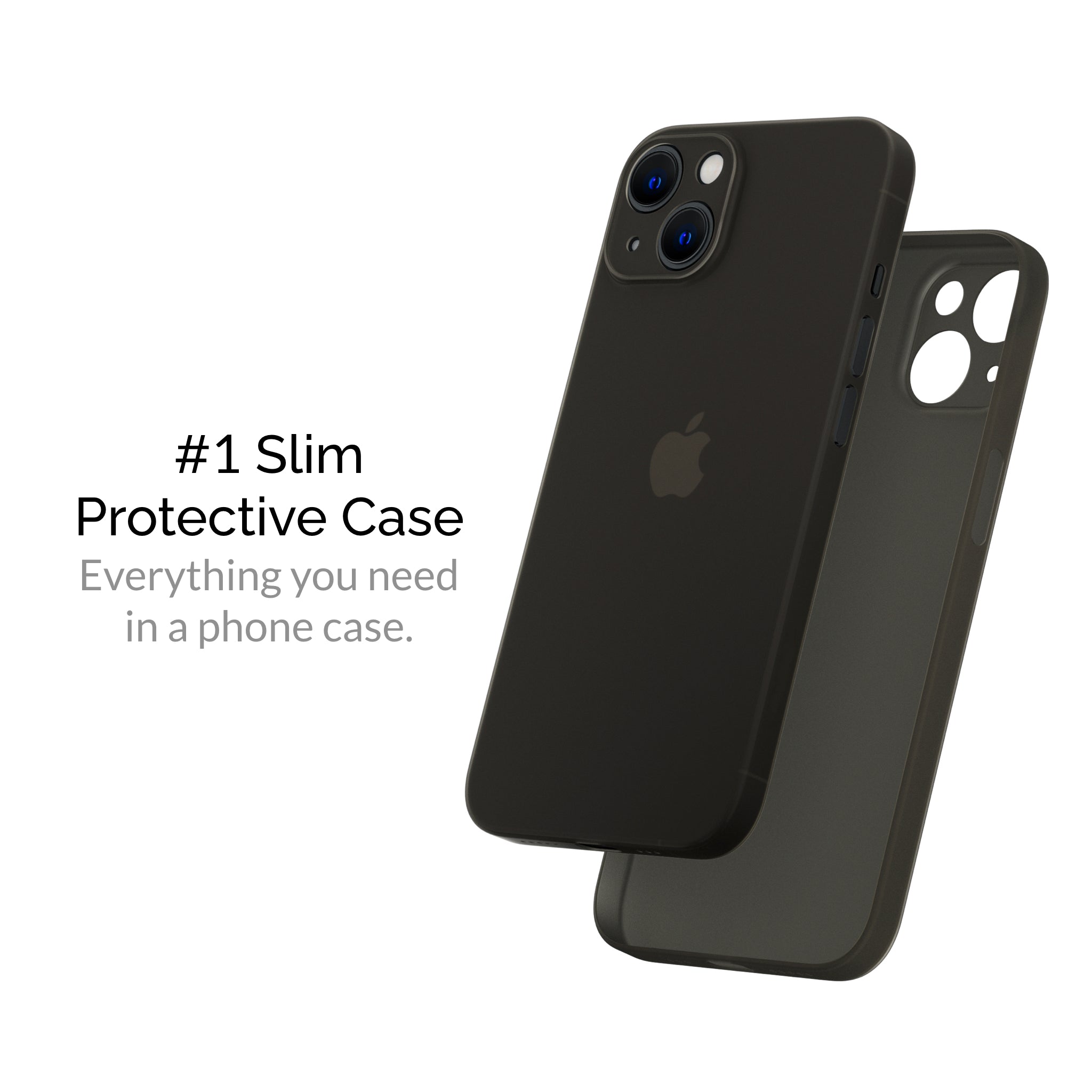 Slimcase for iPhone 13 Mini - Classic - Transparent - Slimcase.co