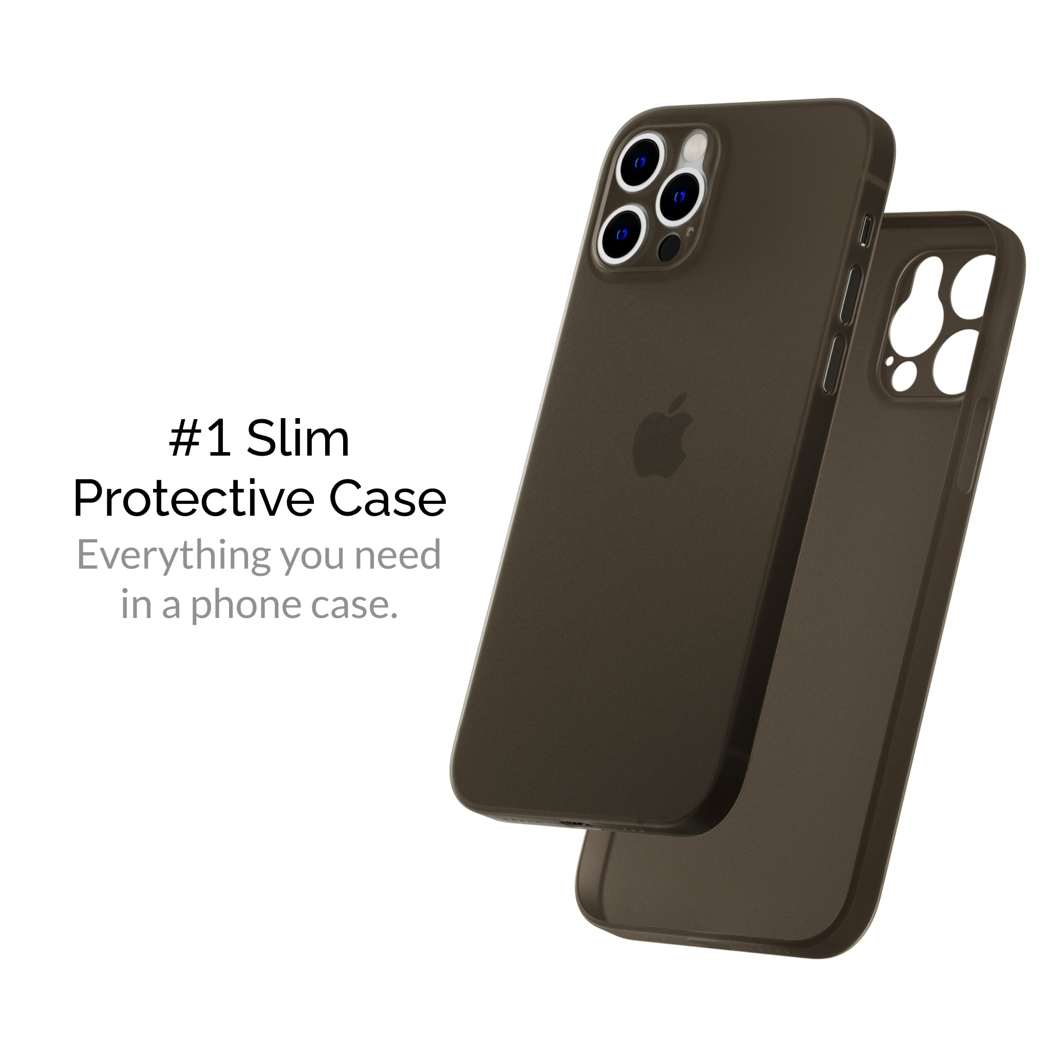 Slimcase for iPhone 12 Pro - Classic - Transparent - Slimcase.co