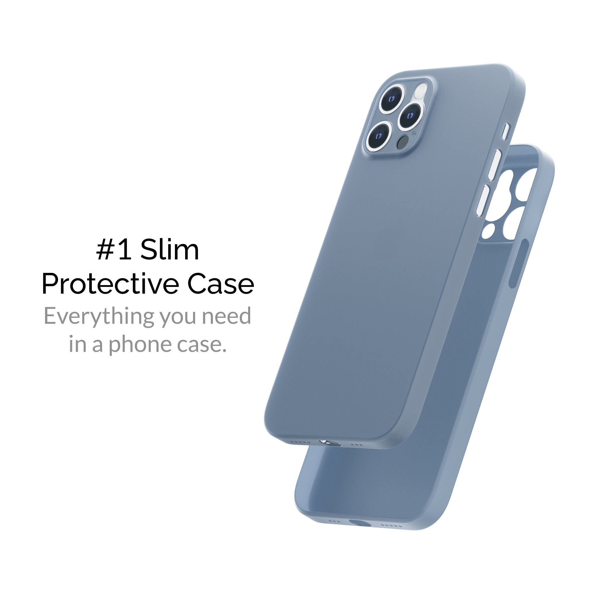 Slimcase for iPhone 12 Pro - Classic - Transparent - Slimcase.co